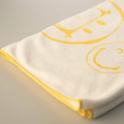 MINISO Asciugamano Grande Collezione Smiley World - Giallo Clearance