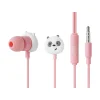 MINISO Auricolari Panda Di We Bare Bears Rosa Outlet