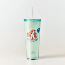 MINISO Borraccia Con Cannuccia - La Sirenetta New