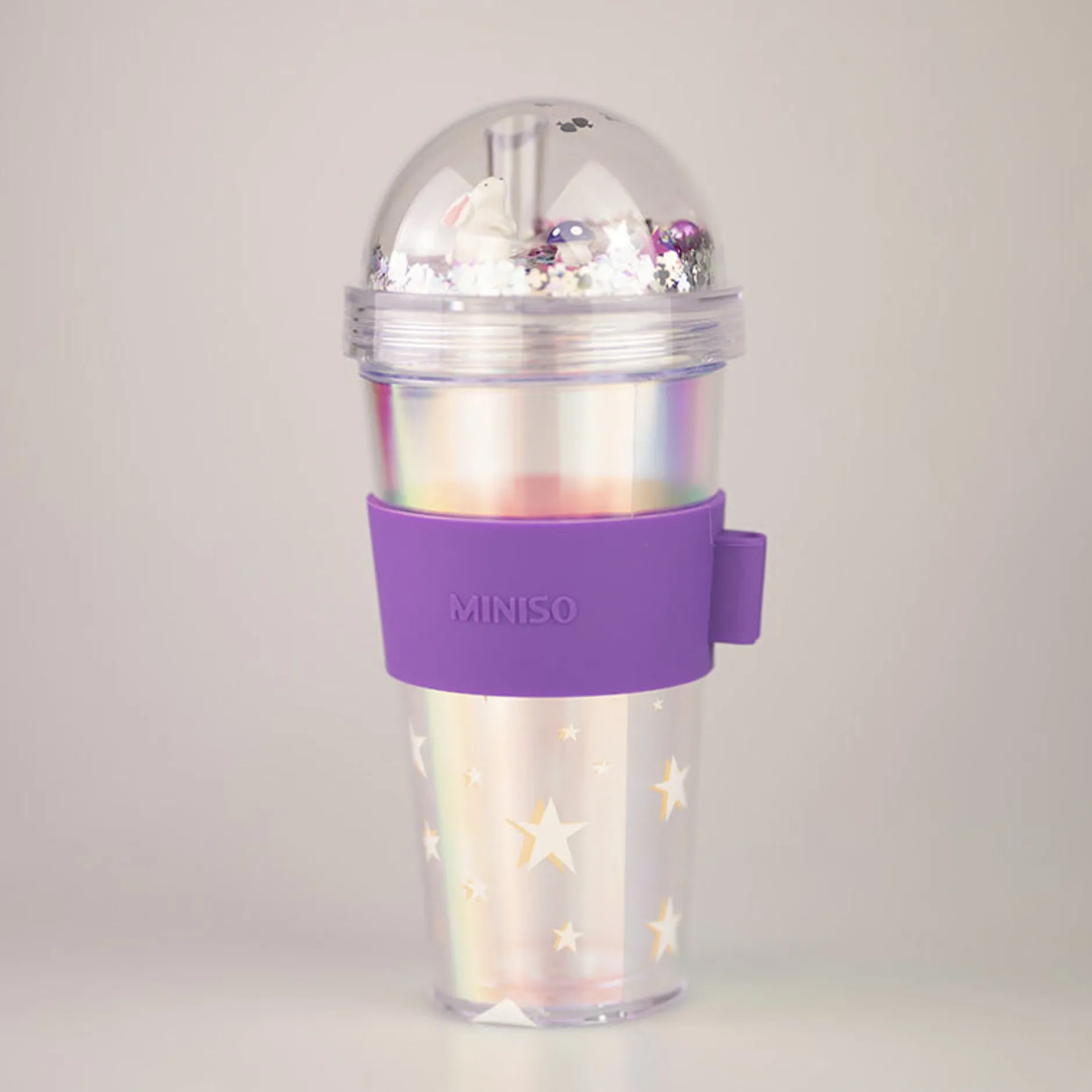 MINISO Borraccia Con Cannuccia - Illusion - 420Ml Outlet