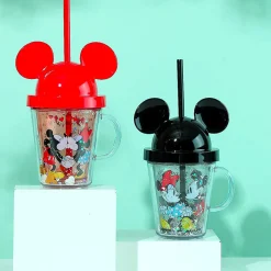 MINISO Borraccia Con Cannuccia Collezione Disney - (1Pz) Outlet