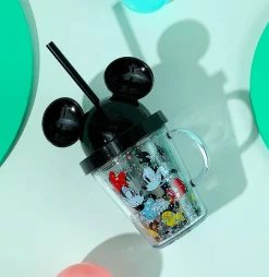 MINISO Borraccia Con Cannuccia Collezione Disney - (1Pz) Outlet