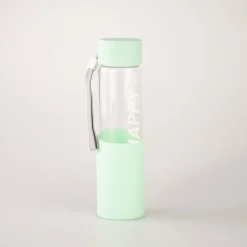 MINISO Borraccia In Vetro Da 370 Ml Verde Clearance