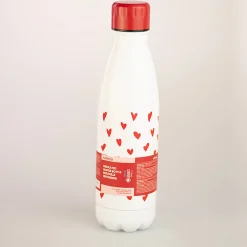 MINISO Borraccia Termica Con Cuoricini Rossi Discount