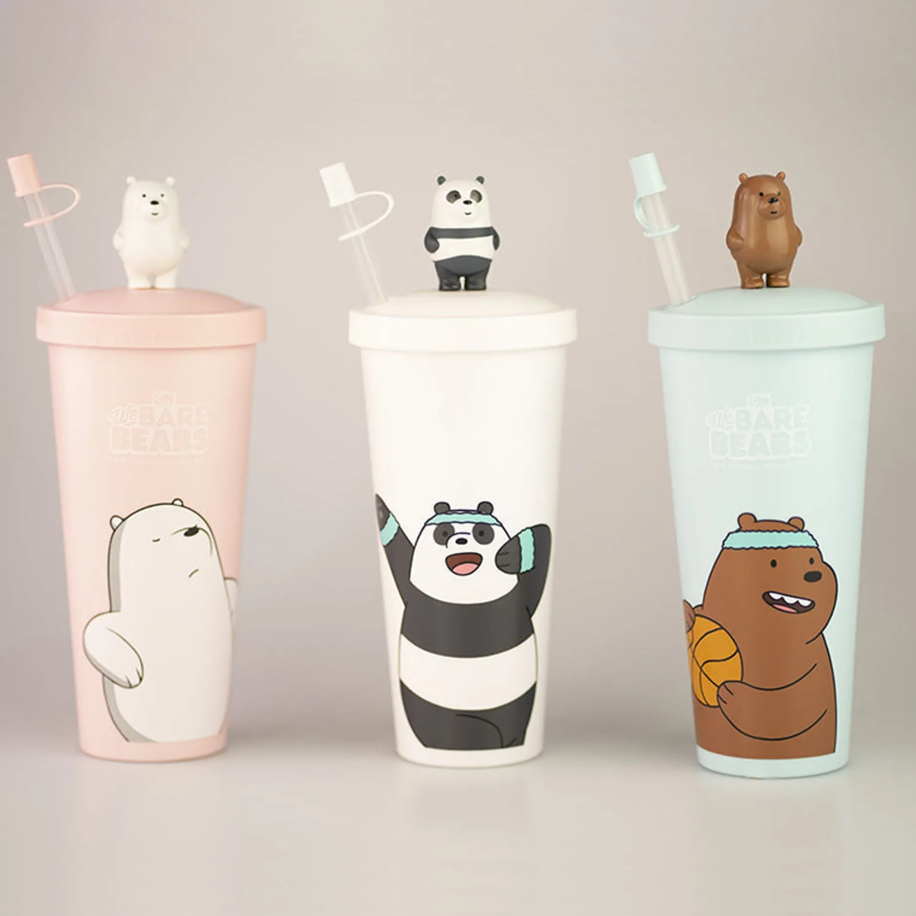 MINISO Borraccia We Bare Bears - (1Pz) Outlet