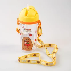 MINISO Borraccia We Bare Bears Con Tracolla - Grizzly Outlet