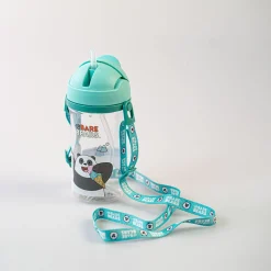 MINISO Borraccia We Bare Bears Con Tracolla - Panda Clearance