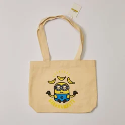 MINISO Canvas Shopping Bag - Minions New