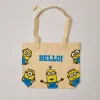 MINISO Canvas Shopping Bag - Minions Outlet