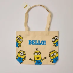 MINISO Canvas Shopping Bag - Minions Outlet