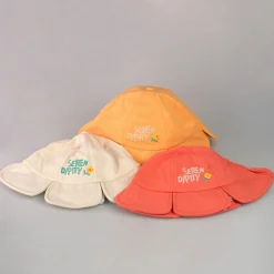 MINISO Kids Bucket Hat A Forma Di Fiore Color Panna Online