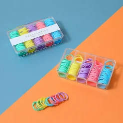 MINISO Kit 150Pezzi Elastici Colorati Best