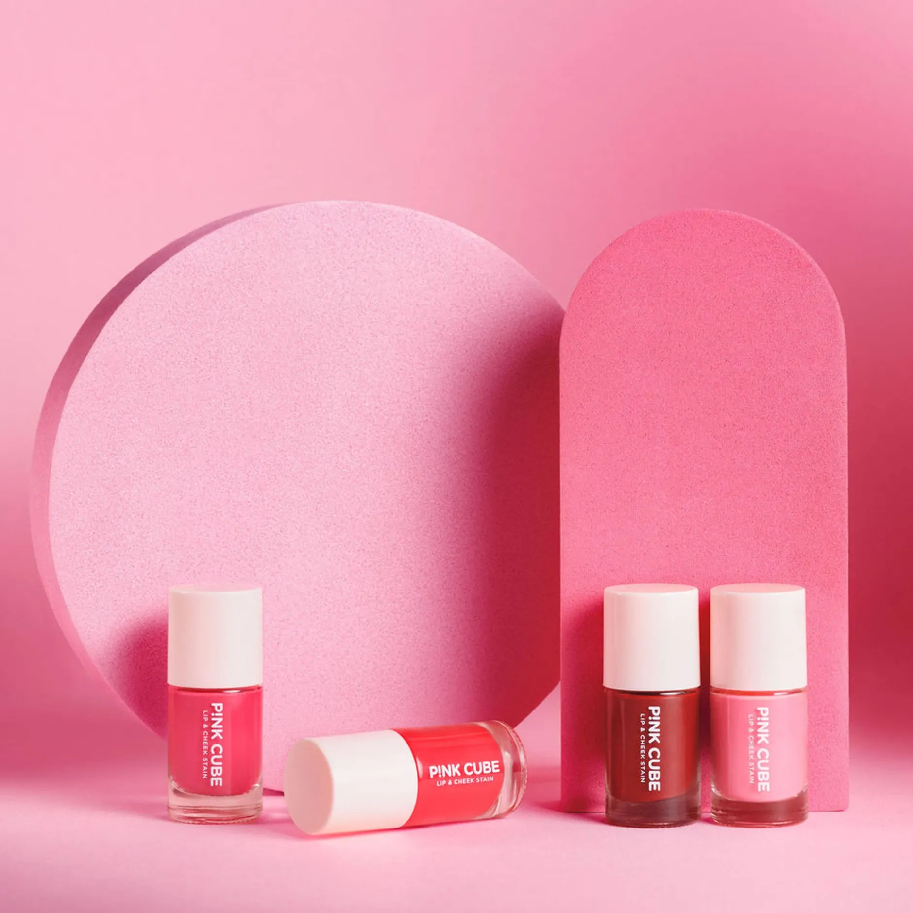 MINISO Lip & Cheek Stain - Pink Cube (03 Fuchsia) Hot