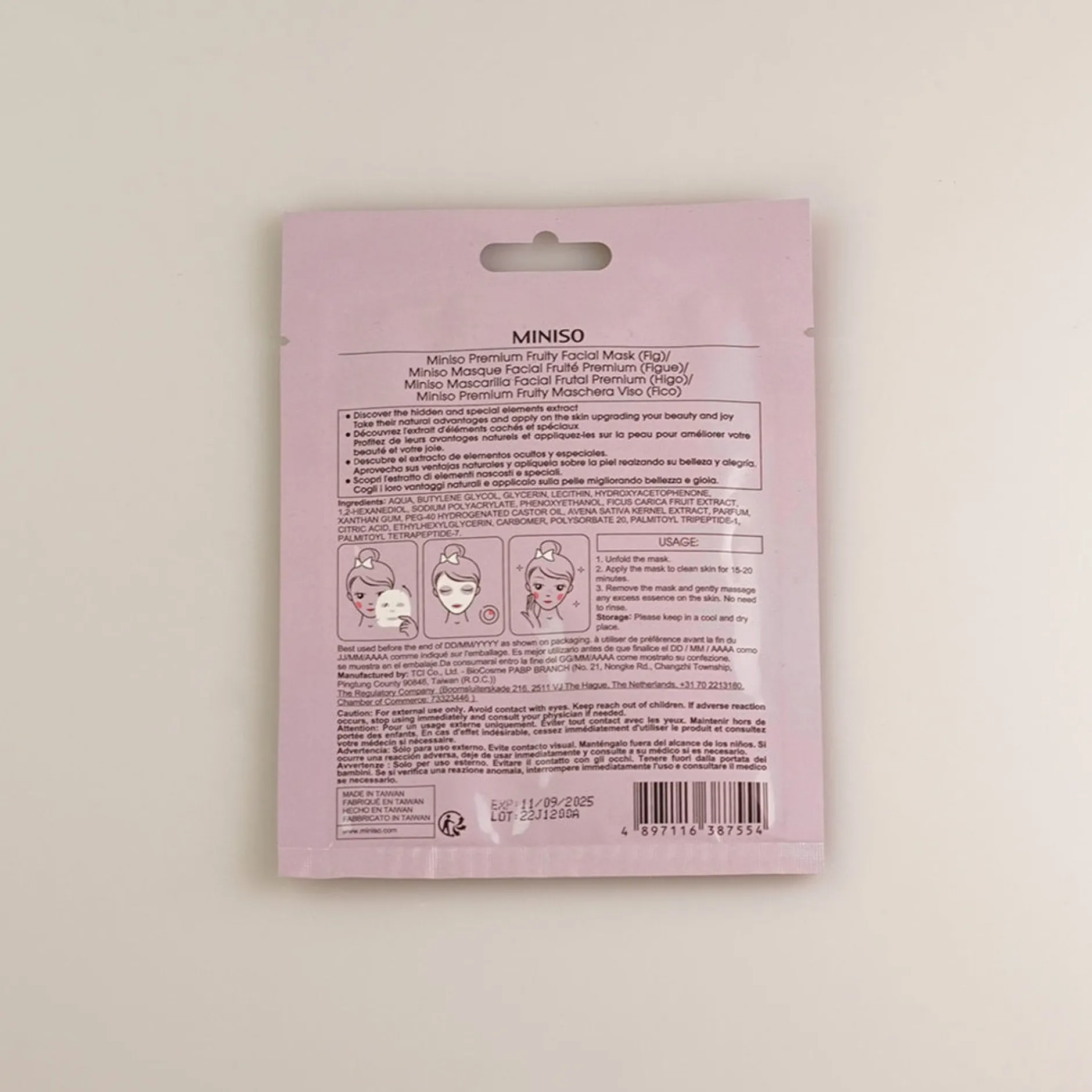 MINISO Maschera Per Il Viso - Fico New