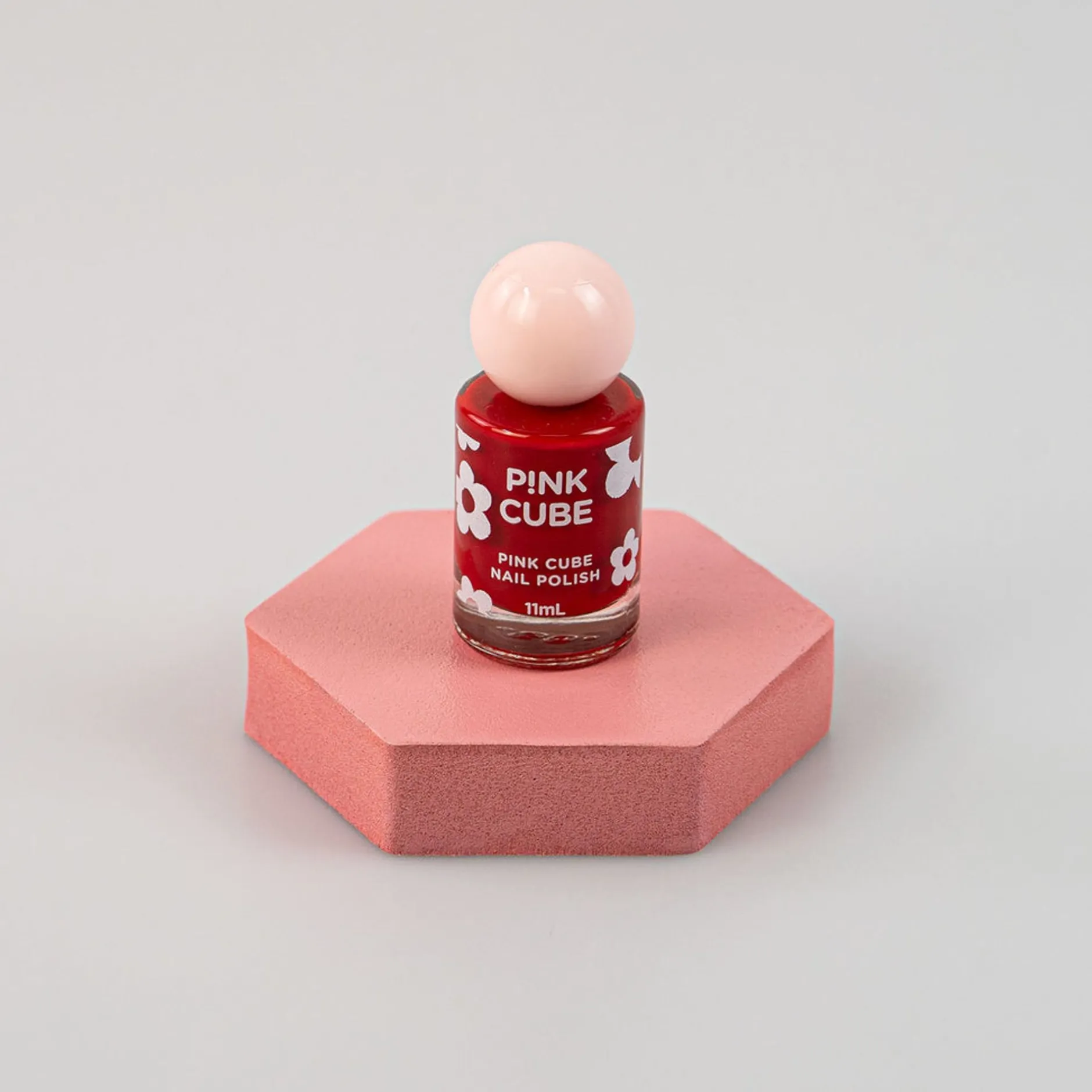 MINISO Nail Polish - Pink Cube (06 Tomato) New
