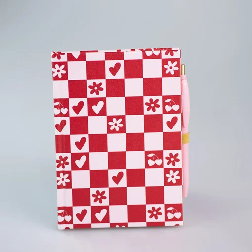 MINISO Notebook Con Penna - 100 Fogli Hot - Coccola Peluche