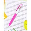 MINISO Penna Con 4 Colori Impugnatura Rosa