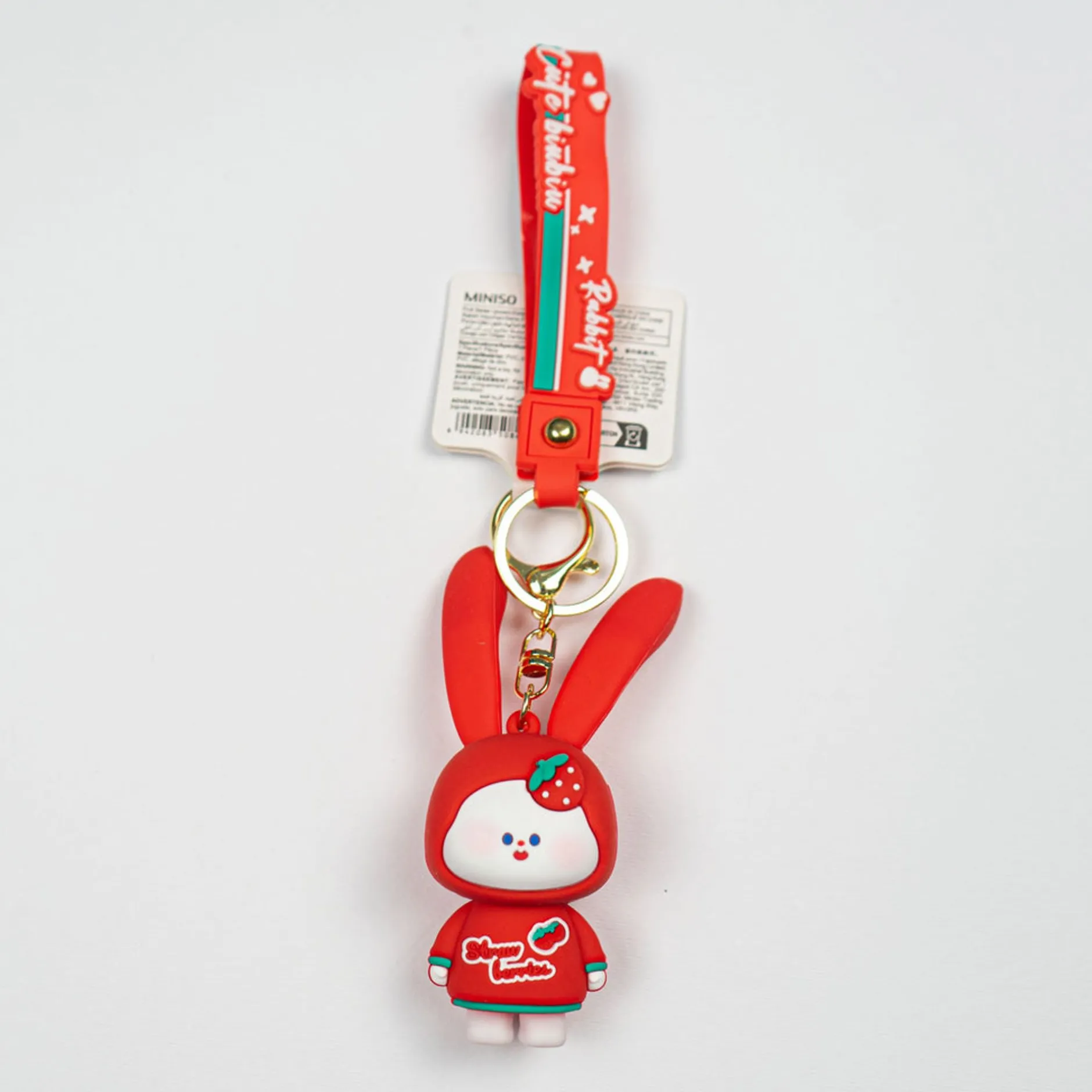 MINISO Portachiavi Coniglio - Fruit Series (1Pz) Discount