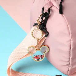 MINISO Portachiavi Mickey Mouse Glitterato Oro Outlet