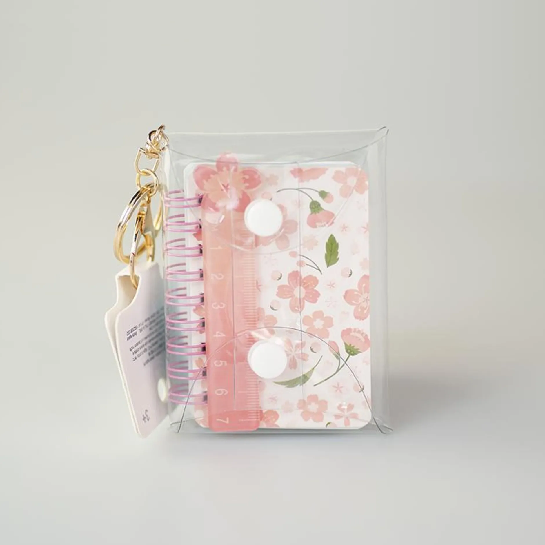 MINISO Portachiavi Notebook - Sakura Blossom (1Pz) Hot