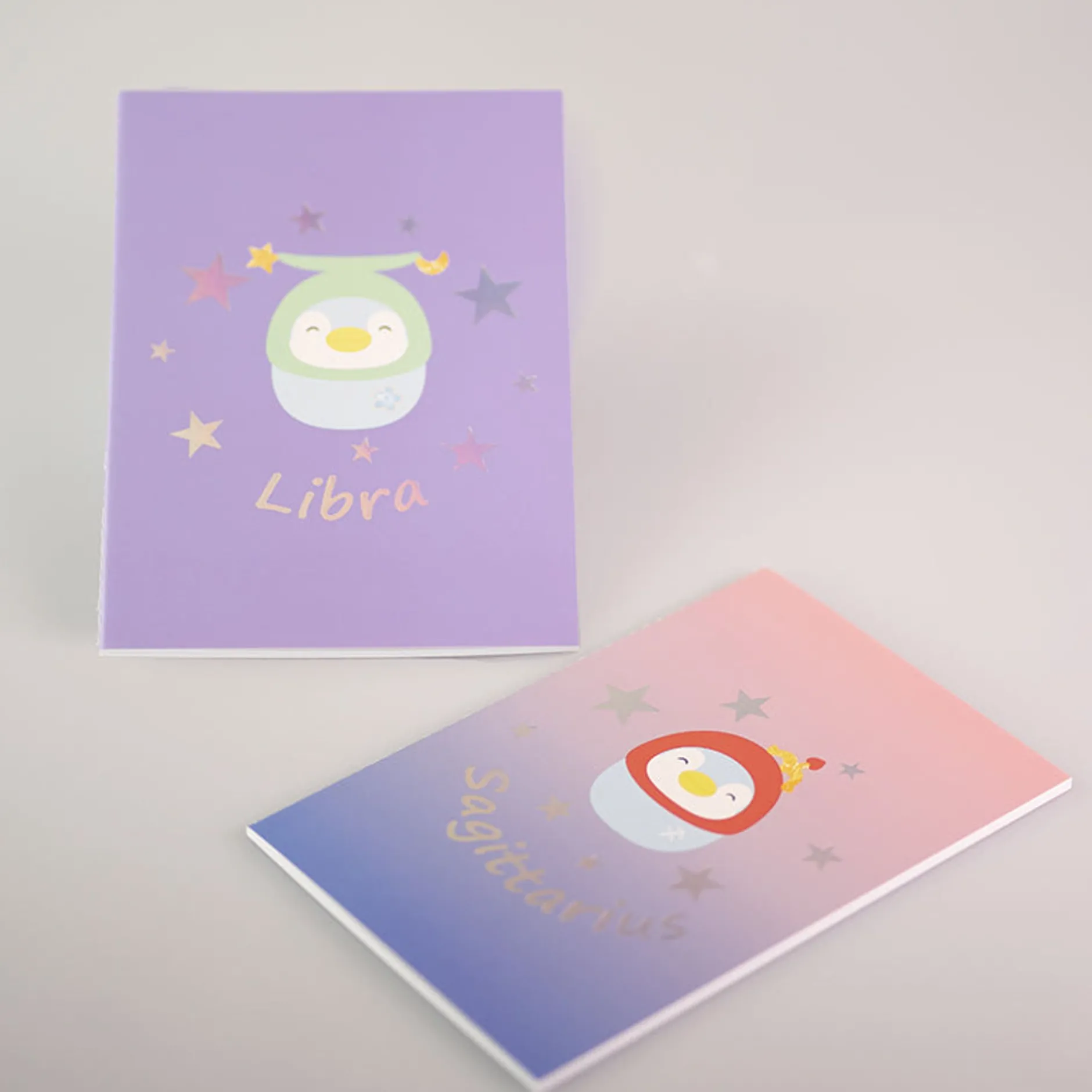 MINISO Quaderno Rilegato A Punto - Collezione Segni Zodiacali (A5) - (2Pz) Online