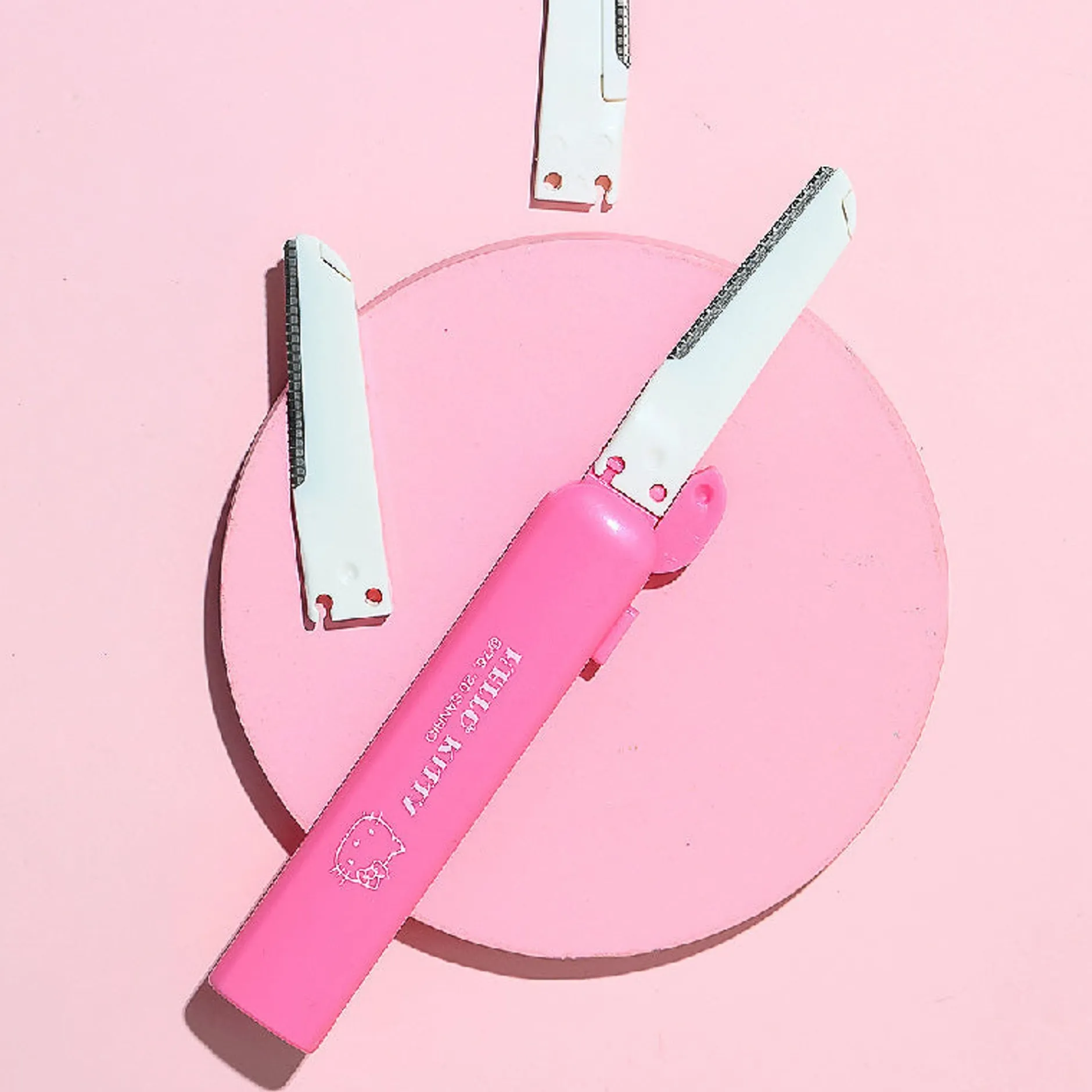 MINISO Rasoio Per Sopracciglia - Hello Kitty New