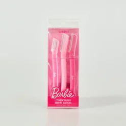 MINISO Rasoio Per Sopracciglia- Barbie (3Pz)