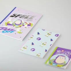 MINISO Set 3 Quaderni - Buzz Lightyear Toy Story New