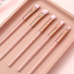 MINISO Set Di 5 Pennelli Per Occhi Con Manico Glitter Outlet