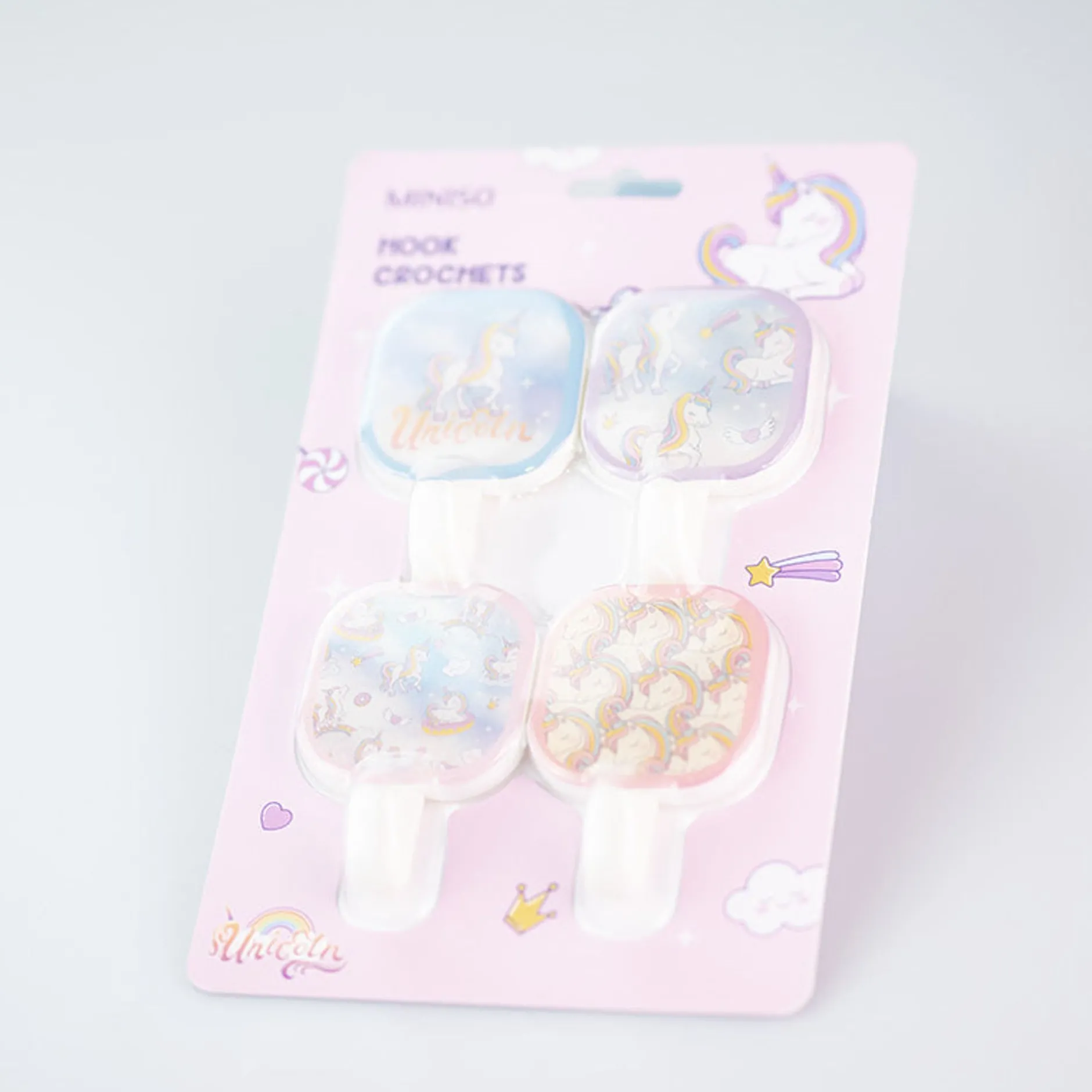 MINISO Set Ganci Da Muro - Unicorn Dream (4Pz) Sale