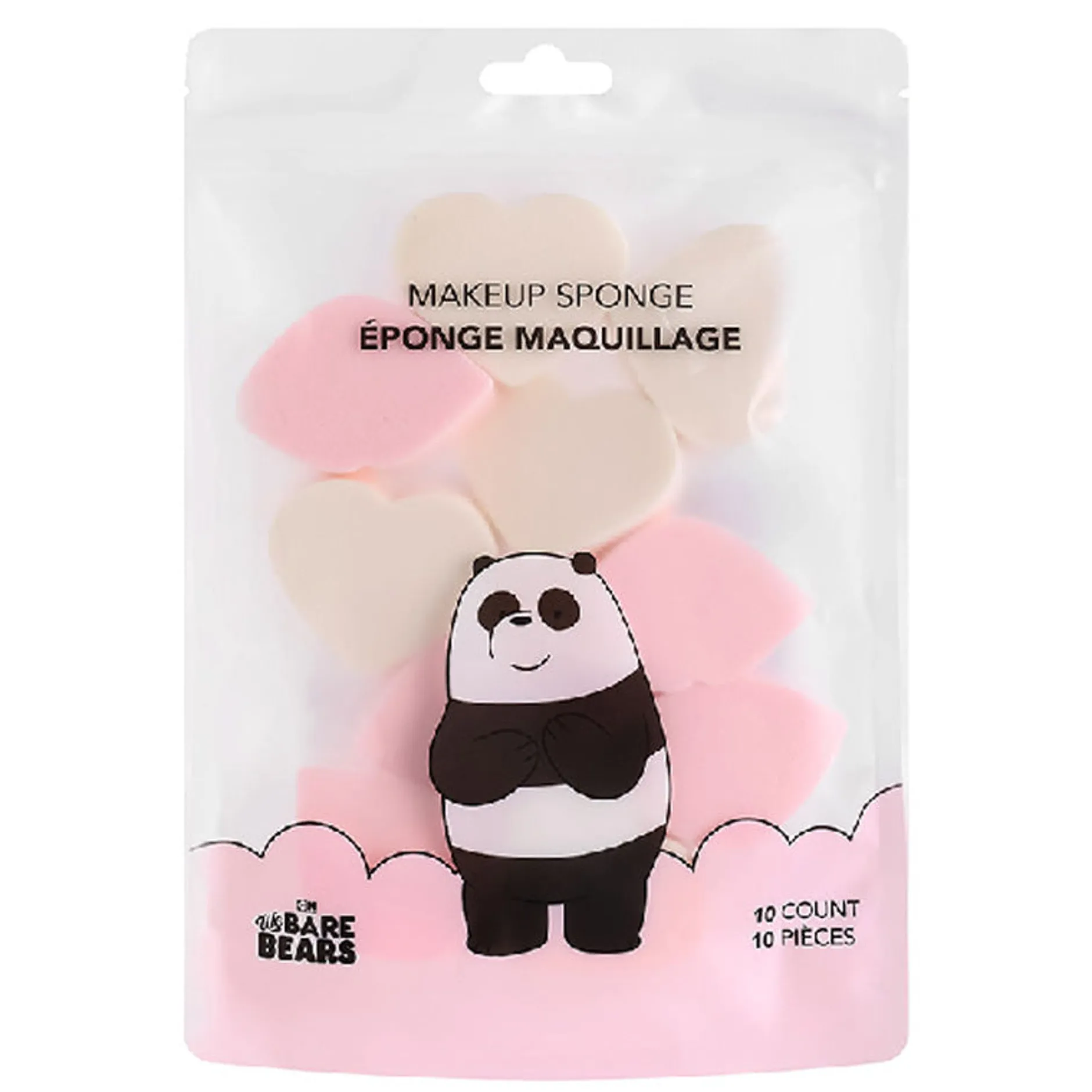 MINISO Spugnette Make Up - We Bare Bears (10Pz) Best